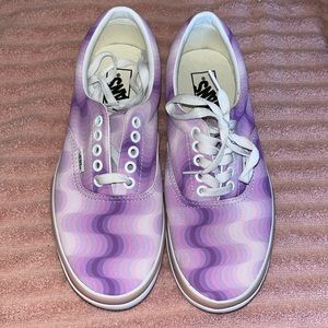 Purple and Pink Platform Vans
